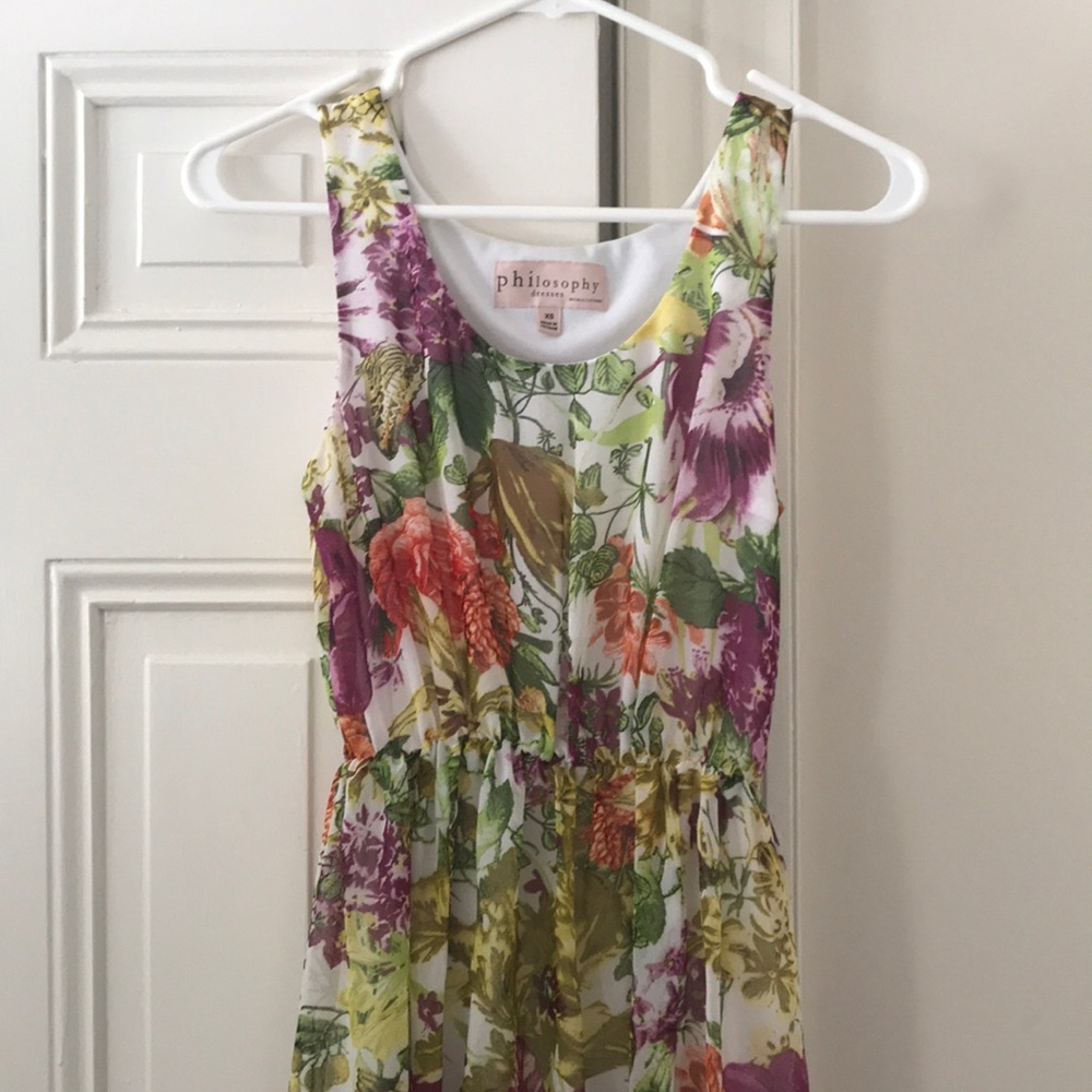Floral maxi dress